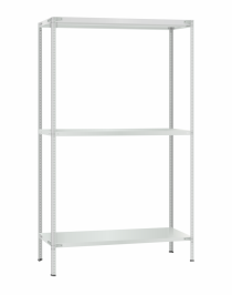 Стеллаж металлический Титан МС-500 2400х1200х400 3 полки Стеллаж металлический Титан МС-500 2400х1200х400 3 полки