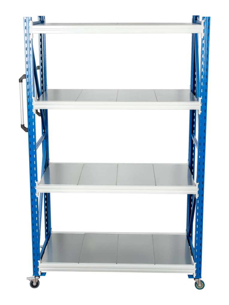 Стеллаж мобильный БиКом СТ-4 200x210x70 4 полки купить в Сыктывкаре