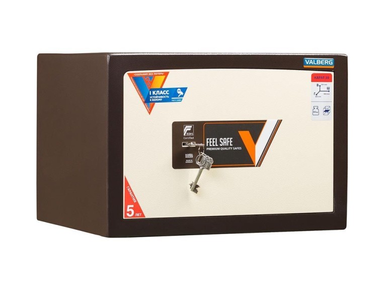 Взломостойкий сейф Valberg Карат 30 new купить в Сыктывкаре