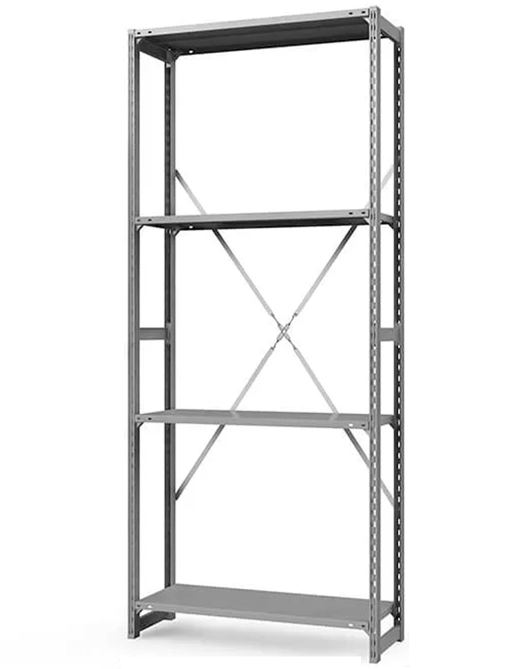Стеллаж ТСУ 3500x700x500 4 полки (300 кг, металл) купить в Сыктывкаре