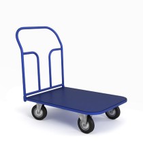 Тележка платформенная ТП 9 (г/п 450 кг, 1000x500 мм, колеса черная резина 160 мм) Тележка платформенная ТП 9 (г/п 450 кг, 1000x500 мм, колеса черная резина 160 мм)