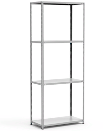 Стеллаж металлический Титан МС-500 1800х700х600 4 полки Стеллаж металлический Титан МС-500 1800х700х600 4 полки
