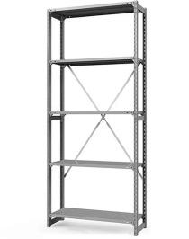 Стеллаж ТСУ 1800x1000x500 5 полок (150 кг, металл)