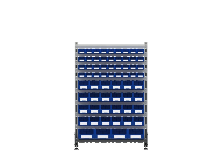 Стеллаж для пластиковых лотков SORTEX двухсторонний 1500x1000x800.05 купить в Сыктывкаре Стеллаж для пластиковых лотков SORTEX двухсторонний 1500x1000x800.05 купить в Сыктывкаре