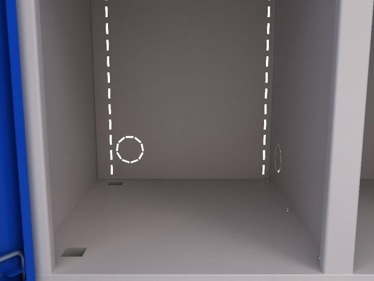 Шкаф инструментальный ERGO 181/2 №8 купить в Сыктывкаре