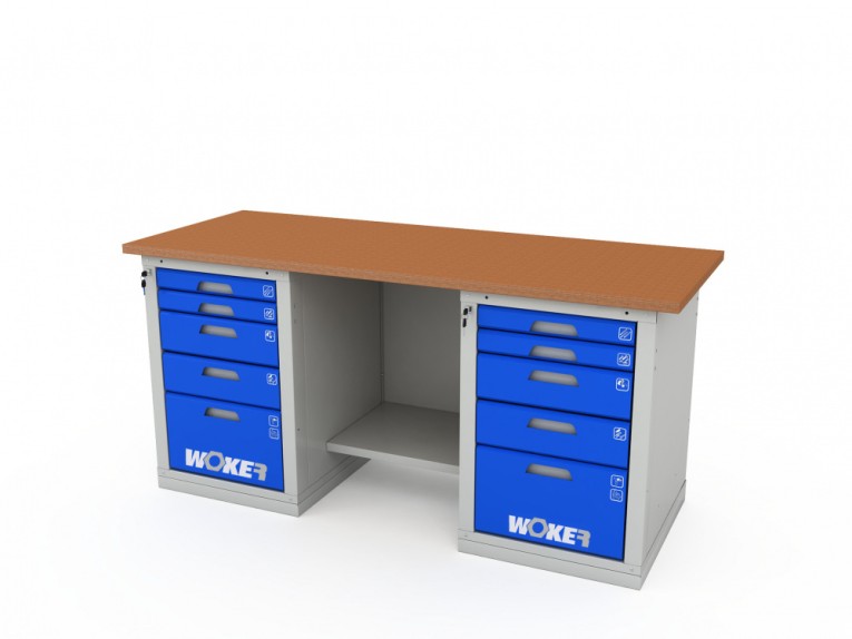 Верстак двухтумбовый WOKER PRO 2505.1800 купить в Сыктывкаре