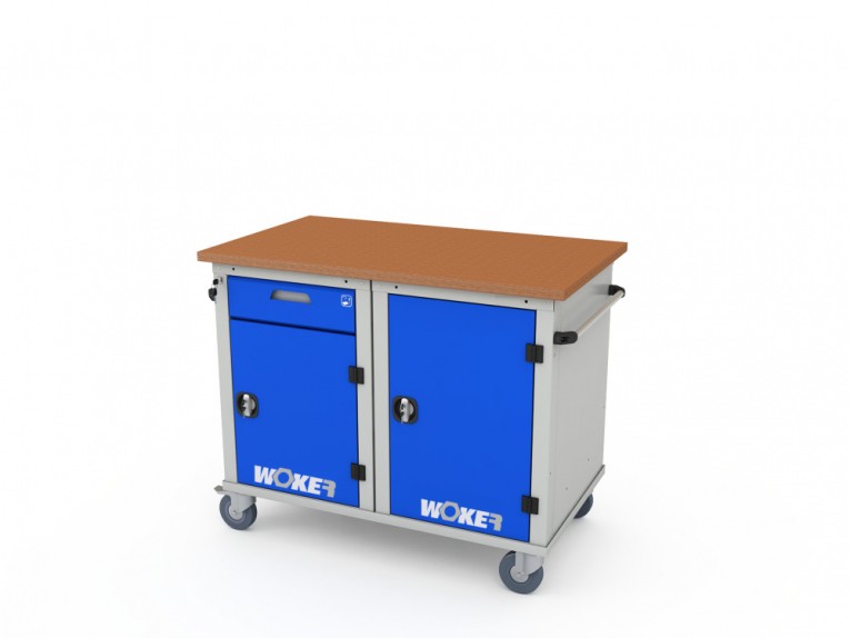 Верстак мобильный двухтумбовый WOKER PRO 2201.1200 купить в Сыктывкаре