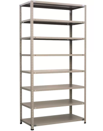 Стеллаж металлический Титан МС-500 1500х700х300 8 полок Стеллаж металлический Титан МС-500 1500х700х300 8 полок