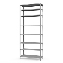 Стеллаж ТС Лайт с перф. полками 2200х700х800 8 полок Стеллаж ТС Лайт с перф. полками 2200х700х800 8 полок