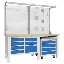 Стол-верстак Craft 2002.S34M4.3-2F