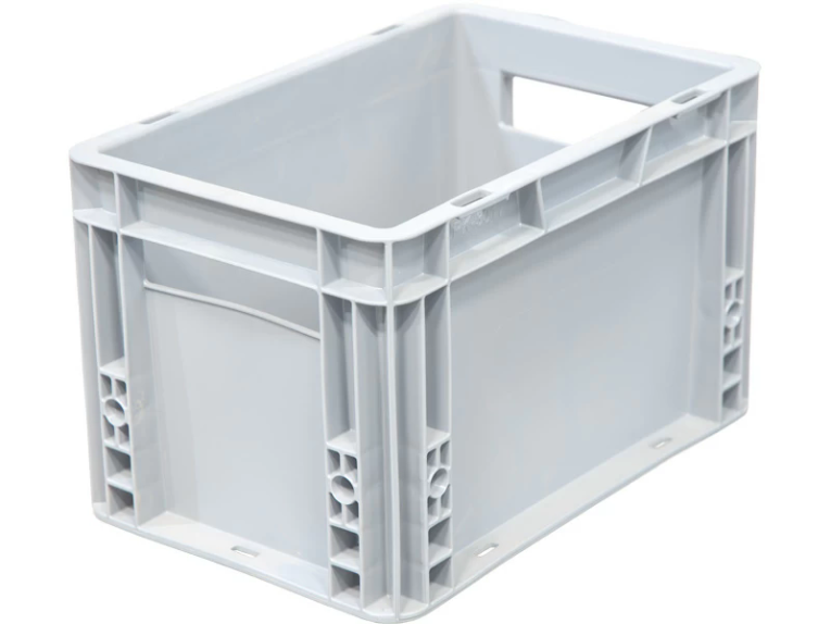 Ящик 300х200х170 сплошной, гладкое дно, цв. серый купить в Сыктывкаре Ящик 300х200х170 сплошной, гладкое дно, цв. серый купить в Сыктывкаре