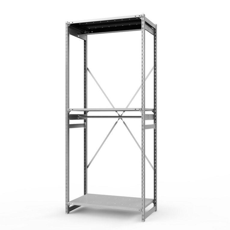 Стеллаж металлический ТСУ Универсал, 2500х1060х500 мм.Штанги: 2шт. Полки: металл перф. 3 шт. купить в Сыктывкаре