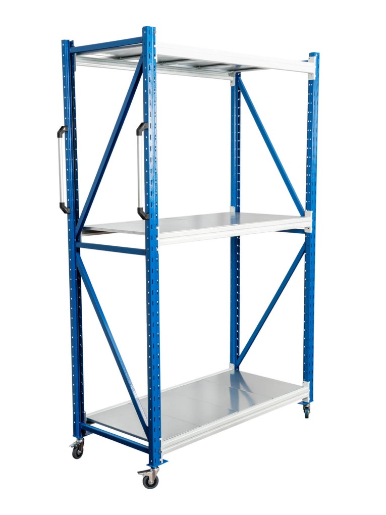 Стеллаж мобильный БиКом СТ-4 200x120x50 3 полки купить в Сыктывкаре