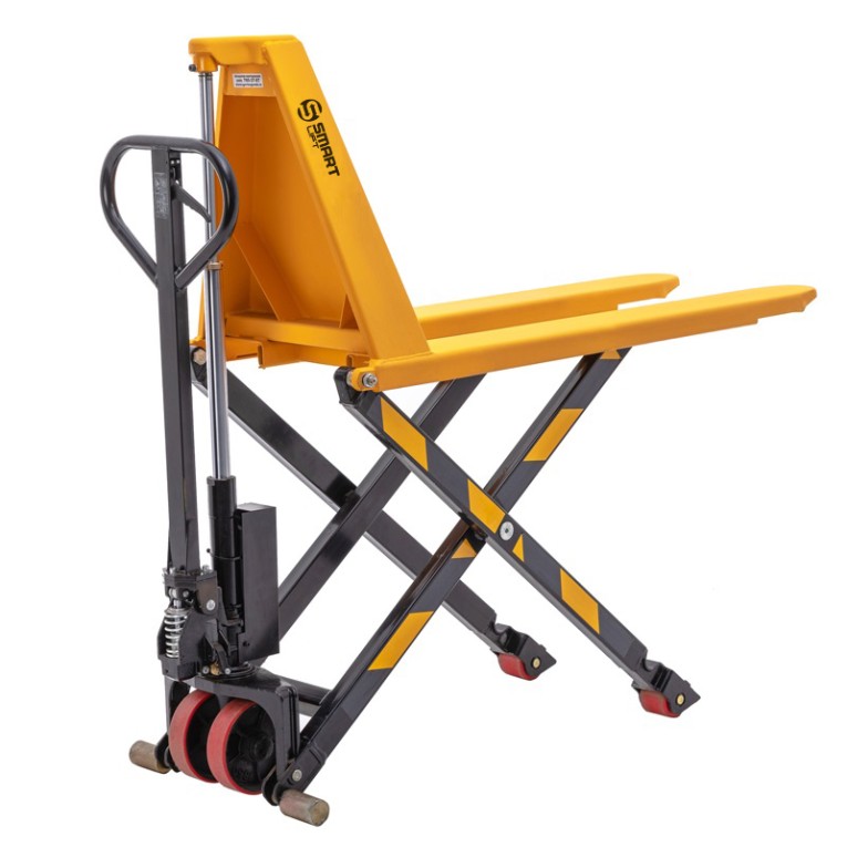 Гидравлическая тележка (рохля) SD-HL (HLT15, г/п 1500 кг, вилы 1150x550 мм, высокоподъемная 800 мм) SMARTLIFT (SMART) купить в Сыктывкаре