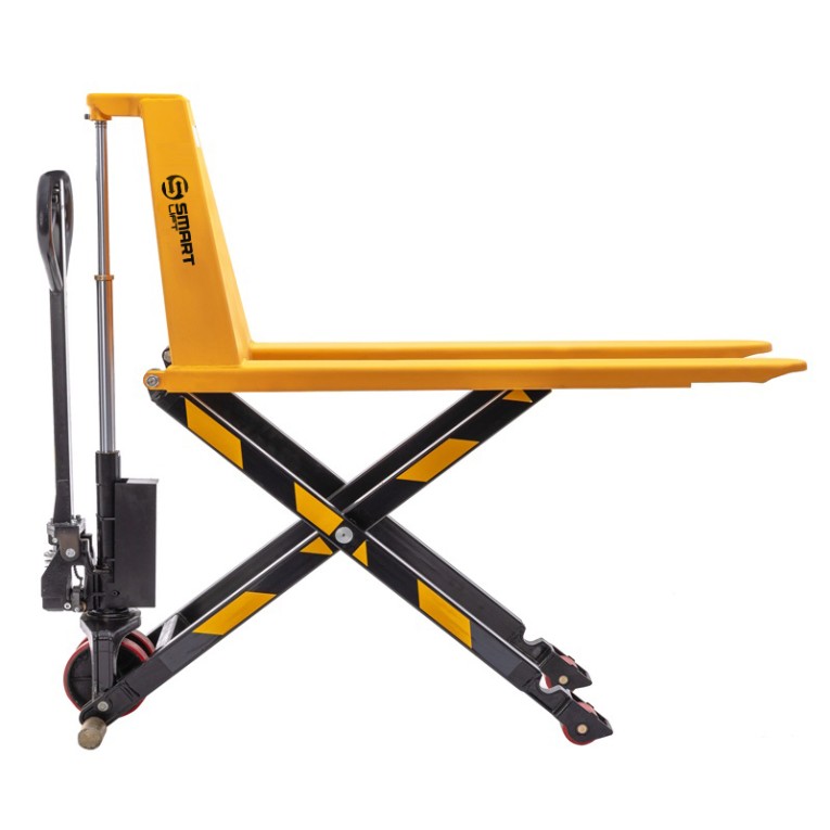 Гидравлическая тележка (рохля) SD-HL (HLT15, г/п 1500 кг, вилы 1150x550 мм, высокоподъемная 800 мм) SMARTLIFT (SMART) купить в Сыктывкаре