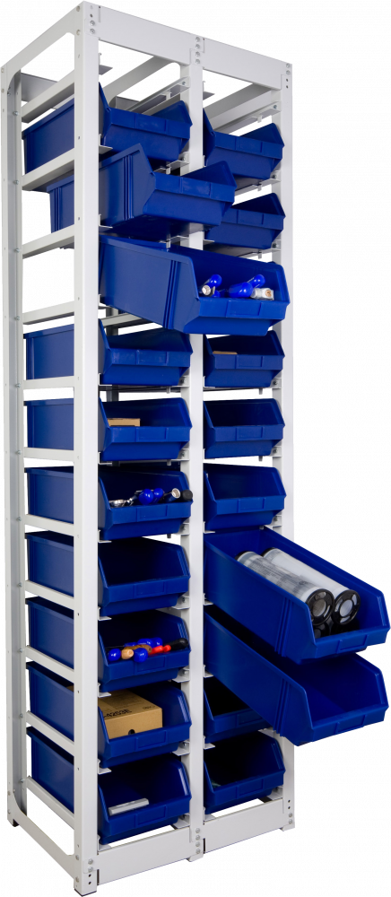 Стеллаж контейнерный двойной СТК-20.045.05.10 купить в Сыктывкаре