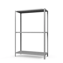 Стеллаж ТС Лайт с перф. полками 1500х700х500 3 полки Стеллаж ТС Лайт с перф. полками 1500х700х500 3 полки