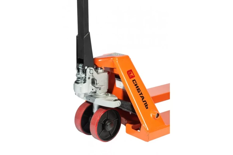 Гидравлическая тележка (рокла) ACR, 2,5 т, Вилы: 800 Х 550, СибТаль, полиуретановые колеса купить в Сыктывкаре