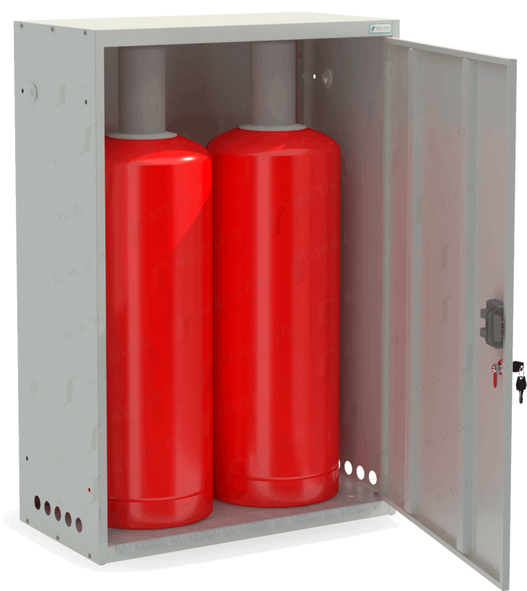 Шкаф для газовых баллонов ШГР 50-2-4 (2х50л) купить в Сыктывкаре