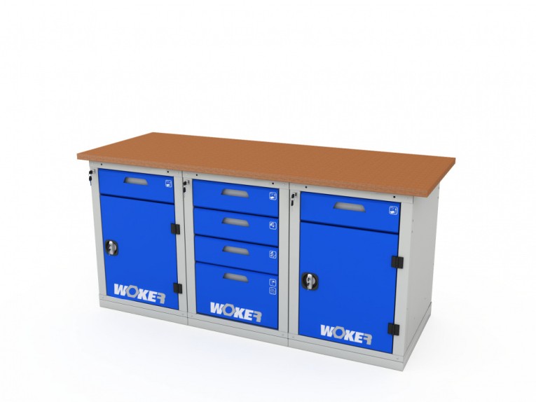 Верстак трехтумбовый WOKER PRO 3242.1800 купить в Сыктывкаре