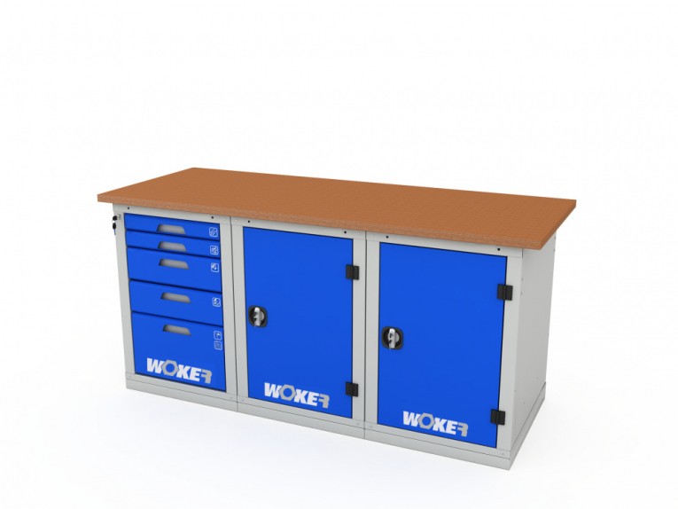 Верстак трехтумбовый WOKER PRO 3511.1800 купить в Сыктывкаре
