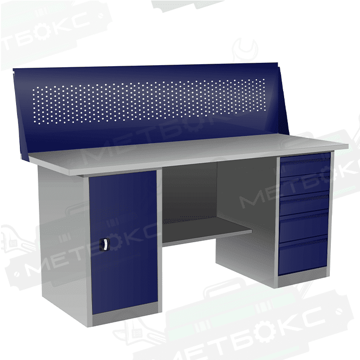 Верстак с тумбой и драйвером ВП-4/1,6 с экраном купить в Сыктывкаре